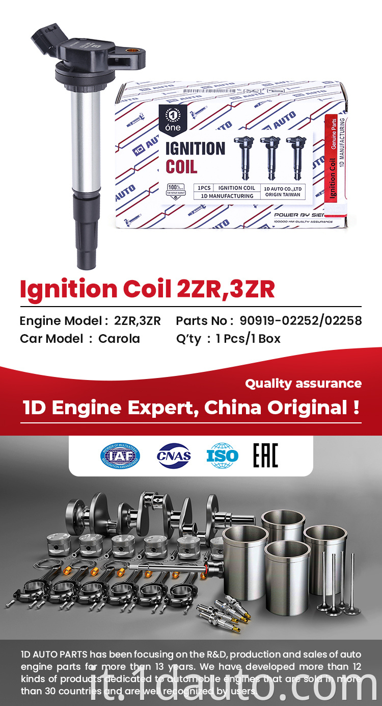 High Performance Ignition Coil For Carola 2ZR 3ZR
